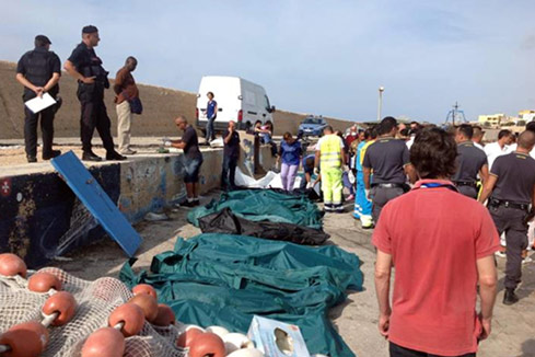 Trag&eacute;die de Lampedusa : le bilan s'alourdit &agrave; 194 morts