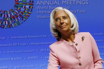 Hyperconnect&eacute;e, l'&eacute;conomie mondiale fait face &agrave; de nouveaux risques (directrice du FMI)
