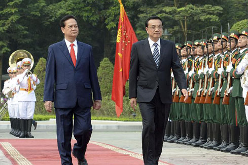 La Chine et le Vietnam s'engagent &agrave; approfondir le partenariat dans trois domaines