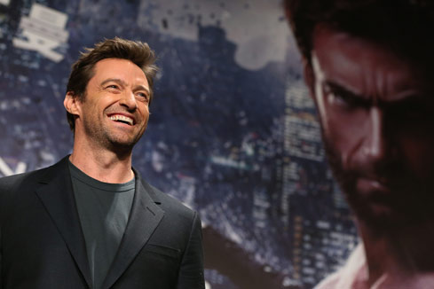 PHOTOS - Hugh Jackman &agrave; Beijing pour promouvoir le film "The Wolverine"