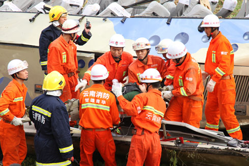 Chine: huit morts dans un accident de la route au Yunnan