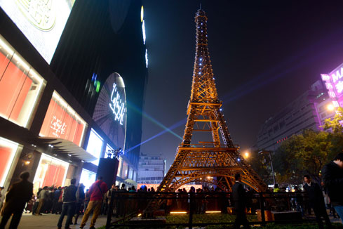 France/Chine : ouverture officielle du premier magasin des Galeries Lafayette &agrave; Beijing