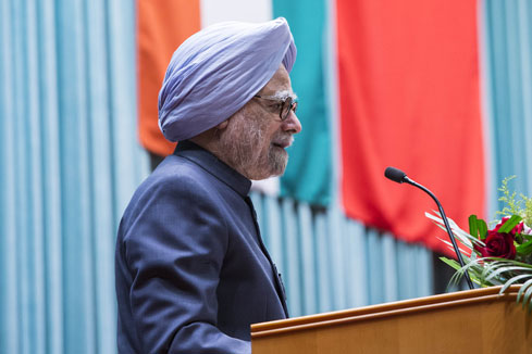 L'Inde et la Chine ne sont pas destin&eacute;es &agrave; &ecirc;tre des rivales, selon le PM indien