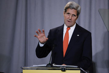 Kerry appelle l'Iran &agrave; prouver sa volont&eacute; de poursuivre un programme nucl&eacute;aire pacifique