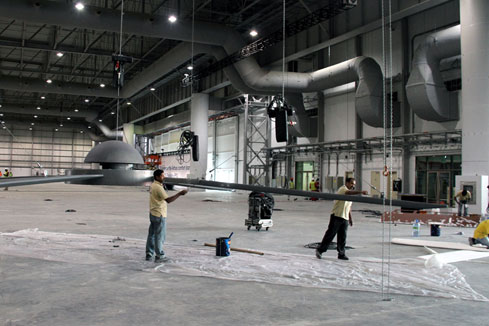 Le 13e Salon a&eacute;ronautique de Duba&iuml; devrait doubler de taille