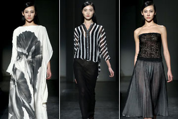 Semaine de mode de Chine: d&eacute;fil&eacute; de cr&eacute;ations de Shi Jie