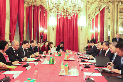 La Chine et la France renforceront davantage leur partenariat strat&eacute;gique global