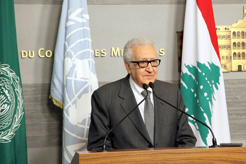 Syrie: le gouvernement et l'opposition vont assister &agrave; la conf&eacute;rence de Gen&egrave;ve 2 (Brahimi)