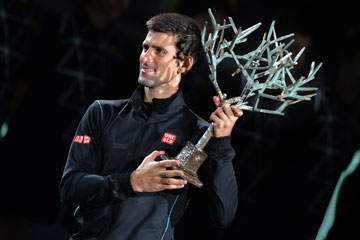 Tennis: Djokovic remporte le Masters 1000 de Paris-Bercy