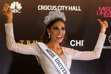 Gabriela Isler sacr&eacute;e Miss Univers 2013