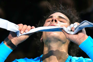 Tennis: Rafael Nadal qualifié pour sa deuxième finale du Masters