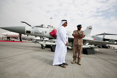 Lancement du 13e Salon a&eacute;ronautique de Duba&iuml;