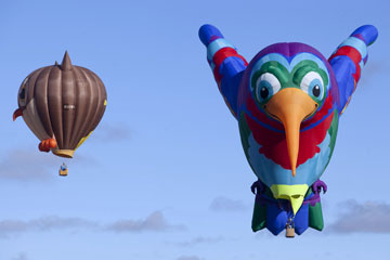 Mexique: Festival international des montgolfi&egrave;res &agrave; Le&oacute;n