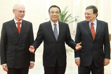 Li Keqiang : le plan strat&eacute;gique Chine-Europe est "sans pr&eacute;c&eacute;dent"