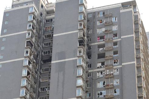 Chine : un mort et six bless&eacute;s apr&egrave;s une explosion de gaz naturel dans un b&acirc;timent r&eacute;sidentiel au Shaanxi