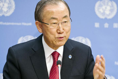 Ban Ki-moon rend hommage &agrave; Nelson Mandela, d&eacute;c&eacute;d&eacute; &agrave; l'&acirc;ge de 95 ans
