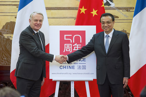 La Chine et la France sont pr&ecirc;tes &agrave; &eacute;largir leur coop&eacute;ration