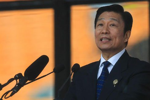 Mandela est la fiert&eacute; du peuple africain, dit le vice-pr&eacute;sident chinois