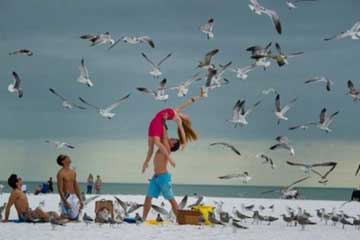 Moments merveilleux dans la vie