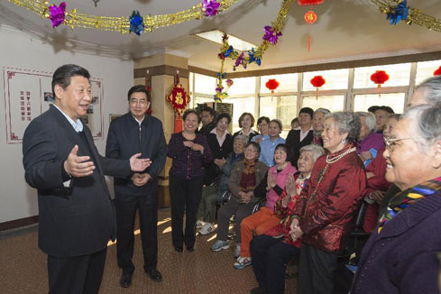 Xi Jinping adresse ses voeux de Nouvel An au personnel de première ligne et aux personnes âgées
