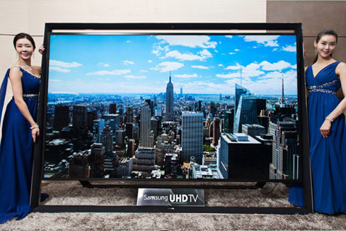 Samsung annonce la sortie d'une télévision ultra HD de 110 pouces