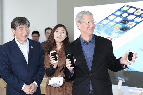China Mobile lance la 4G pour iPhone