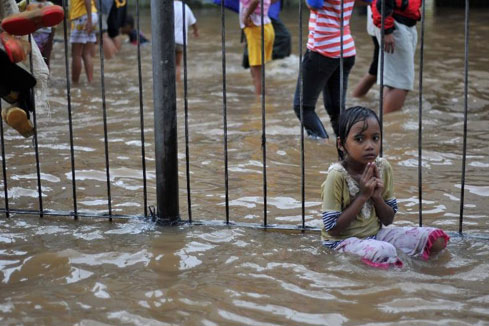 Indon&eacute;sie : des inondations font 7 morts et 11 000 d&eacute;plac&eacute;s &agrave; Jakarta