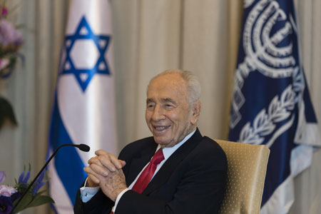 Il n'y a pas d'alternative à la paix entre Israéliens et Palestiniens (Shimon Peres)