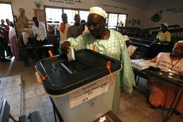 Guin&eacute;e-pr&eacute;sidentielle : d&eacute;but des op&eacute;rations de vote