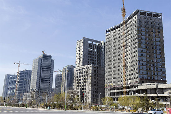 Acc&eacute;l&eacute;ration de la construction du CBD Yuehaiwan