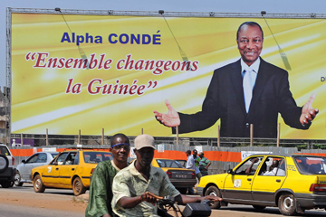 Alpha Cond&eacute; nouveau chef de l'Etat de la Guin&eacute;e
