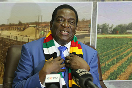 Le Zimbabwe souhaite approfondir ses relations &eacute;conomiques avec la Chine pour stimuler 
son &eacute;conomie (pr&eacute;sident) (INTERVIEW)