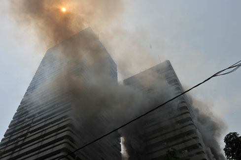 C&ocirc;te d'Ivoire: un immeuble du minist&egrave;re de l'Economie incendi&eacute;