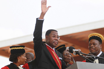 Investiture de Boni Yayi pour un nouveau mandat de cinq ans