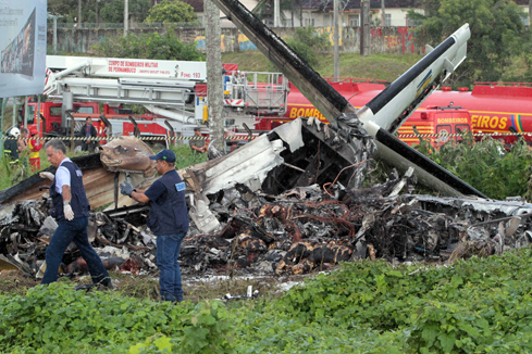 Br&eacute;sil : 16 morts dans le crash d'un avion l&eacute;ger