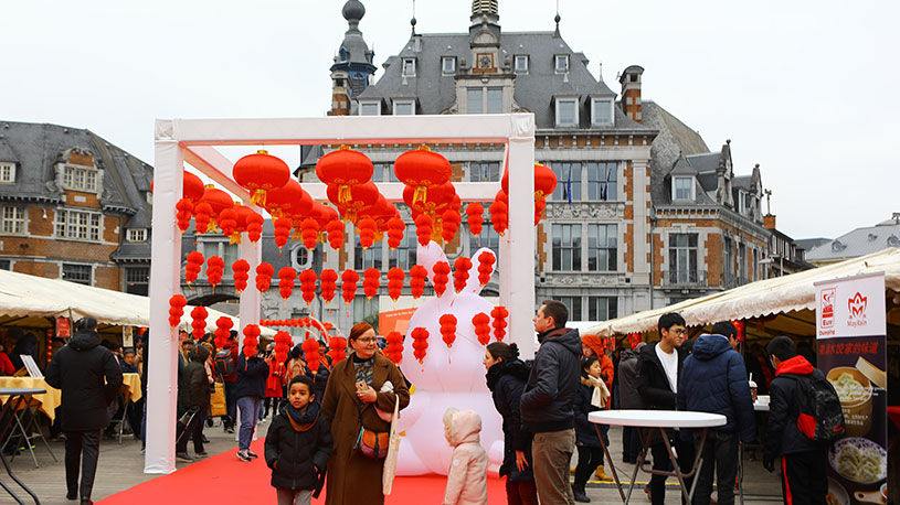 Belgique : le Nouvel An chinois célébré dans un esprit d'échanges et d'interactions culturelles (REPORTAGE)
