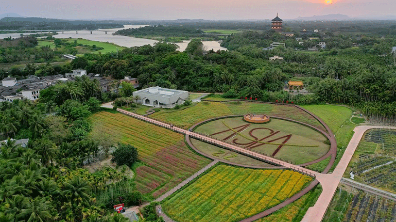 Beaux villages à Boao dans le Hainan