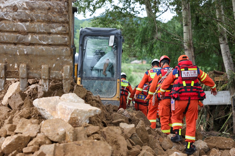 Chine : secours aux villageois de Shulan au Jilin