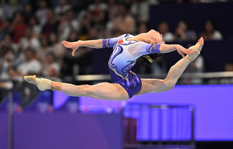 Chine : gymnastique artistique aux 19es Jeux asiatiques - Xinhua