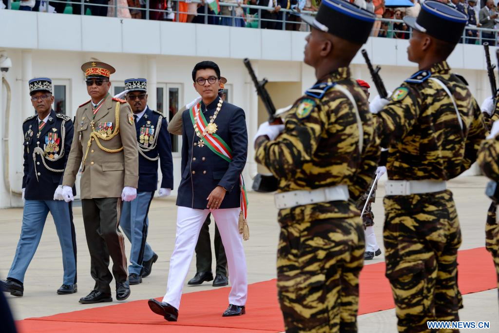 Madagascar : le président Andry Rajoelina investi pour un second mandat ...