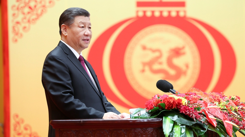 Xi Jinping adresse ses vœux pour la fête du Printemps à tous les Chinois