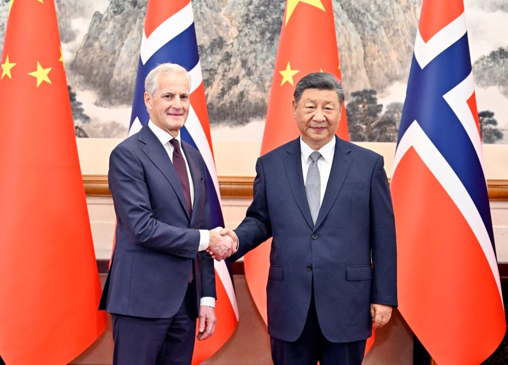 Xi Jinping møter norsk statsminister i Beijing – Xinhua