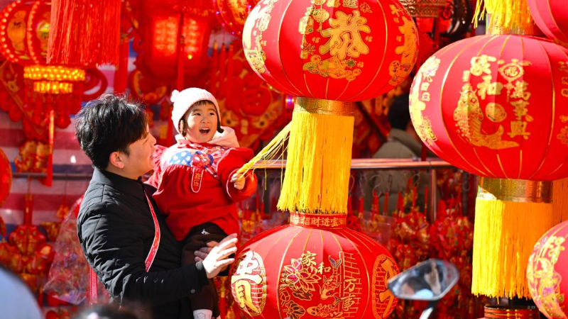 Chine : ambiance festive à l'occasion de la Fête du Printemps