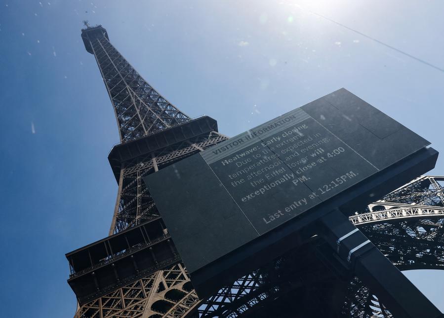 Heatwave in Paris: Eiffel Tower and Museums Close Earlier to Protect Visitors