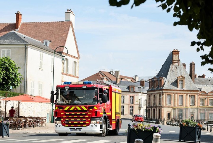 National mobilization: French firefighters on strike